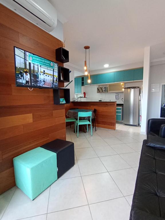 Apto Itaguá com piscina, churrasqueira, Wi-Fi e Ar Cond - Ferienwohnung Ubatuba