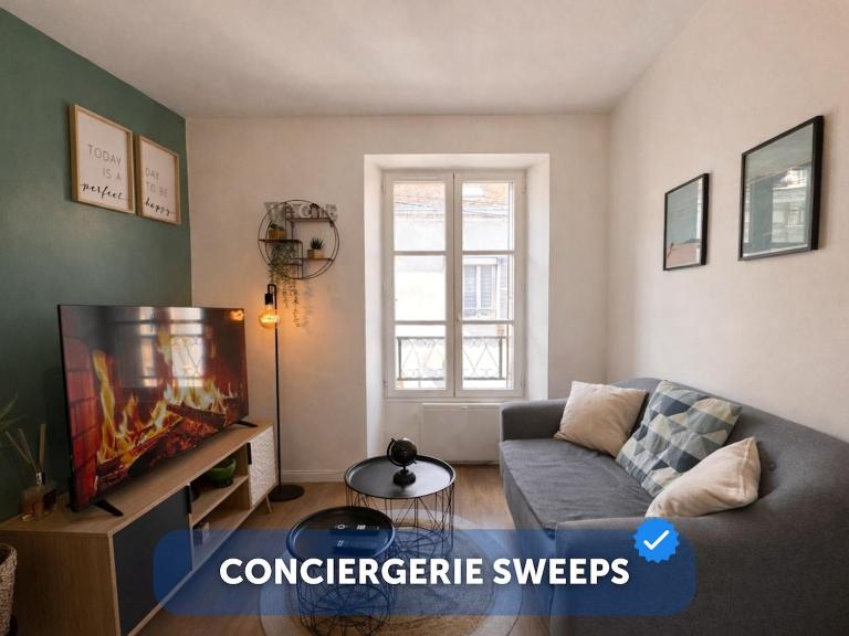 T3 cosy centre Montereau Wifi - Chambres d'hôtes Montereau-Fault-Yonne