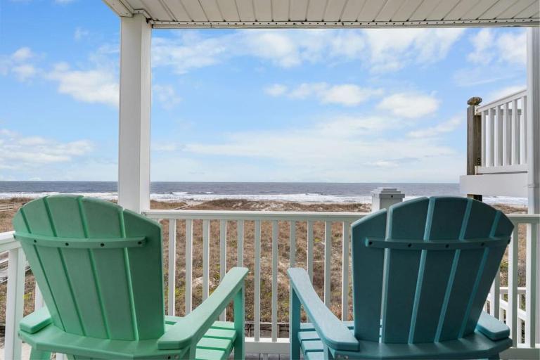 Serenity Now Carolina Beach Ocean Front, great views - B&B Carolina Beach