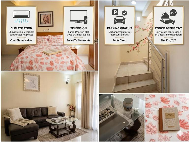 Residence DOVE CHAMBRE EN DUPLEX DANS QUARTIER SECURISE - Bed and Breakfast Yaoundé