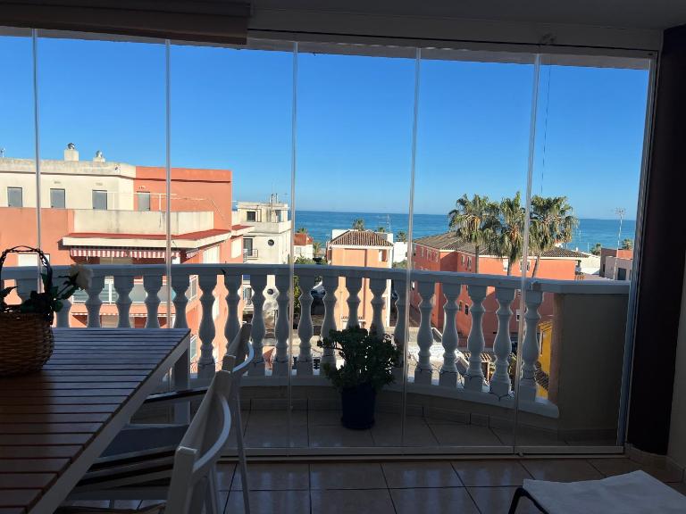 Apto. con wifi, piscina, vistas al mar y parking. - B&B Moncofa