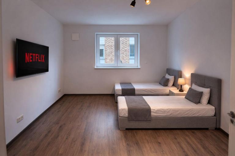 3 BR, 6 Singlebeds, Free Parking, Bad Segeberg, near Autobahn A21 A20 - B&B Bad Segeberg