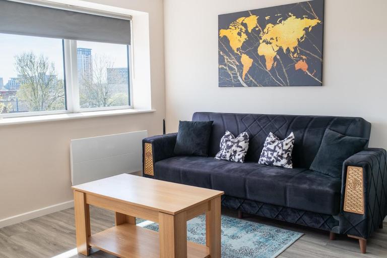 Top Floor Apartment, MediaCity, Free Parking - B&B Manchester