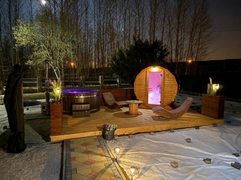 Dom na Kasztanowej - Balia i sauna - Dom na wyłączność - Wielkanoc Majówka - Chambres d'hôtes Łodygowice