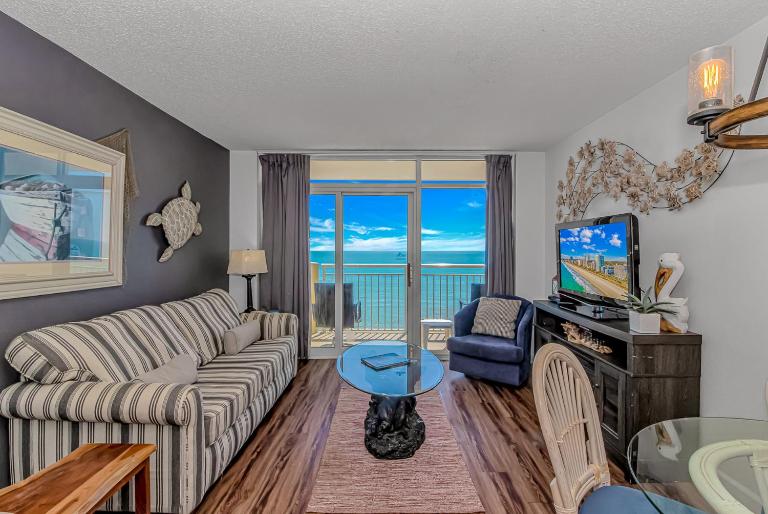 Stunning Oceanfront 1 BR Condo-Bay Watch 1835 - Chambres d'hôtes Myrtle Beach