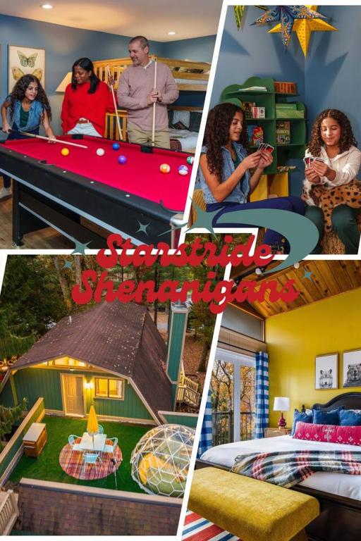 Roof Top Stargazing, Hot Tub, Bar, Bocce & Games - B&B McGaheysville