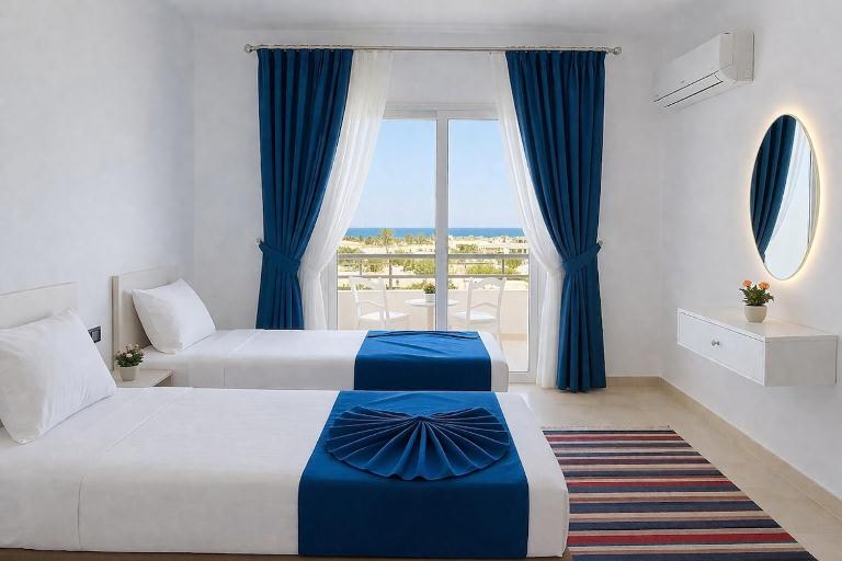 Laguna View Sea view, swimming pool, Wi-Fi, close to airport - B&B Sharm el-Sheij