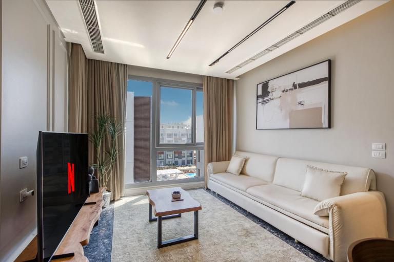 JW-Marriott Luxurious 1-BR Suite at New Cairo - Bed and Breakfast Caïro