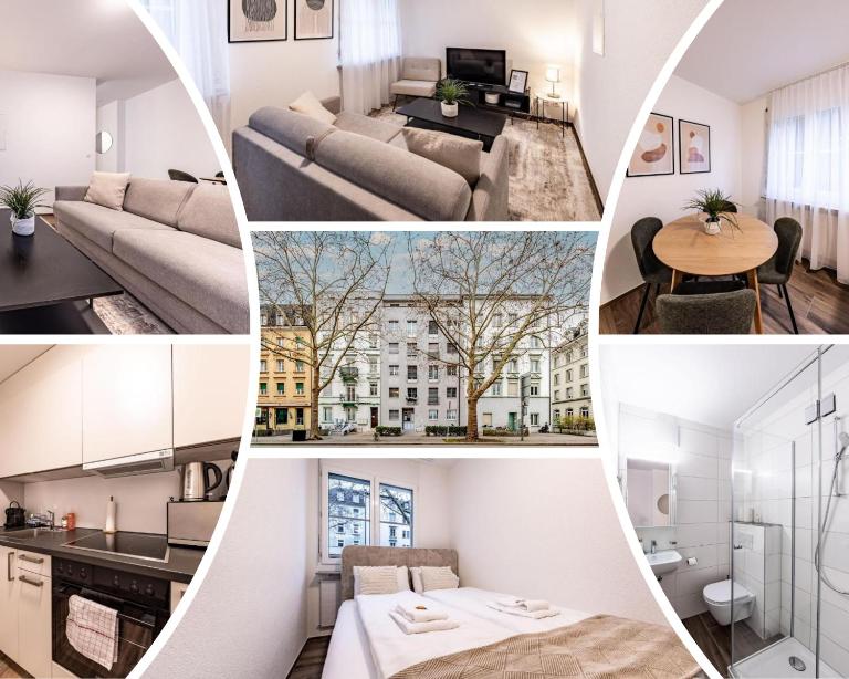 The R Apartment Belchen - Chambres d'hôtes Bâle