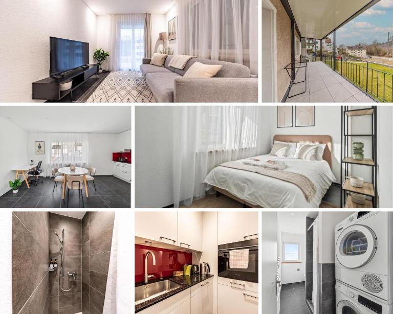 The R Apartment Mittelfelsen - Quiet, Free Parking - B&B Neuhausen