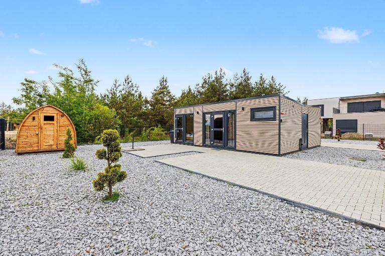 NORA Tiny House Bergheider See - Bed and Breakfast Buschmühle
