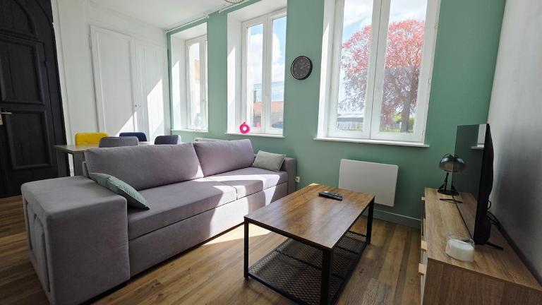 Le Sauge - Centre-ville - Parking privé gratuit - Jardin - B&B Bourbourg