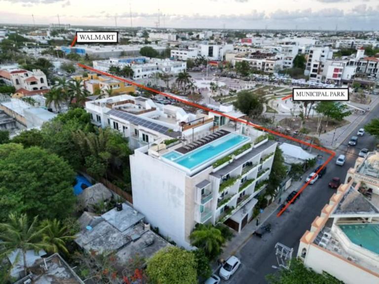 Seaview Roof Pool and Hammock 3 Blocks from Beach - Chambres d'hôtes Playa del Carmen