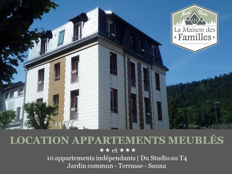 La Maison des Familles 10 appartements - Ferienwohnung Le Mont-Dore
