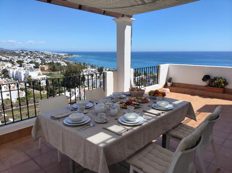 Apartamento con Increíbles vistas al Mar en Mojacar Playa - Chambres d'hôtes El Agua del Medio