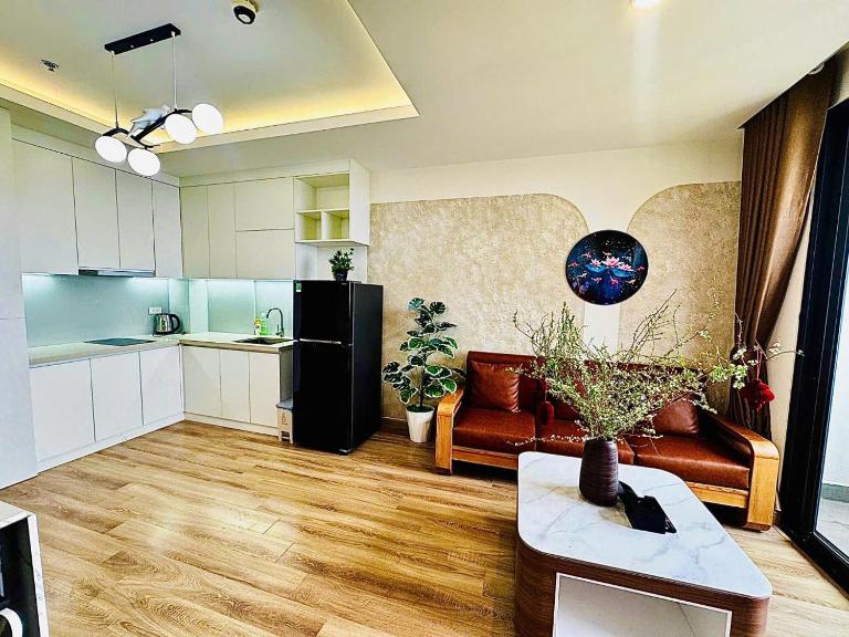 Jade Nguyễn Sapa - 3 ROOM - Balcony with a nice view, kitchen, washer and dryer - B&B Lao Cai