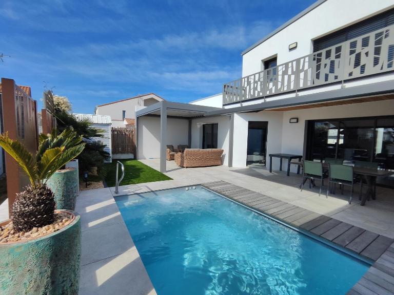 Villa récente spacieuse piscine St Gilles - Ferienwohnung Saint-Gilles-Croix-de-Vie