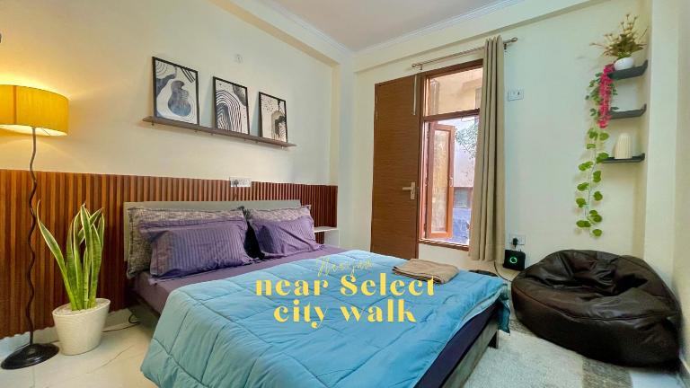 Modern1BHK near saket metro, Select City Walk, Max Hospital - Chambres d'hôtes New Delhi