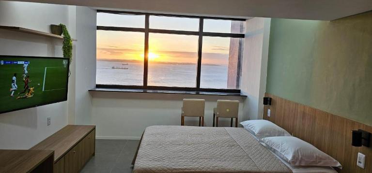 Vista Mar no Victória Marina Flats com Píer - Ferienwohnung Salvador