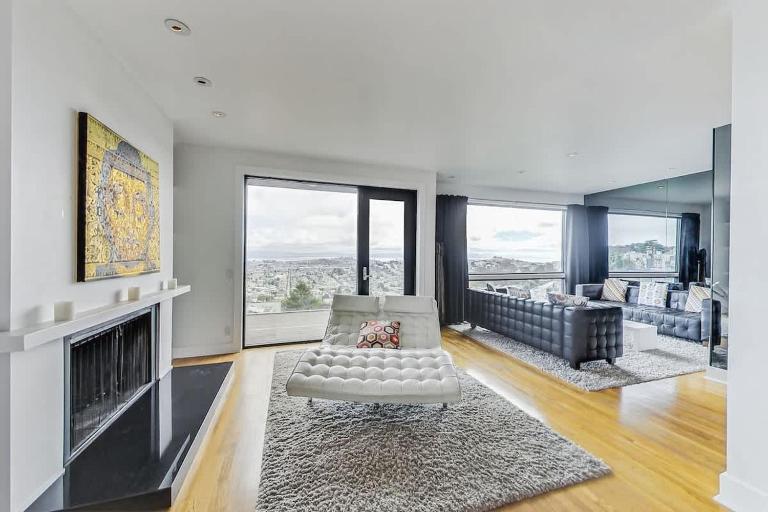 Luxury 3BR Home - Pano Views, Steam room & Deck - B&B San Francisco