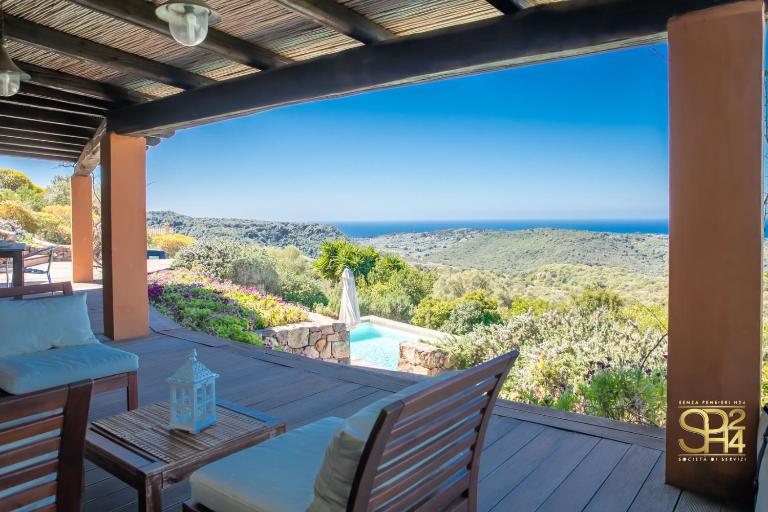 Fantastica Villa con piscina e vista mare - B&B Alguer