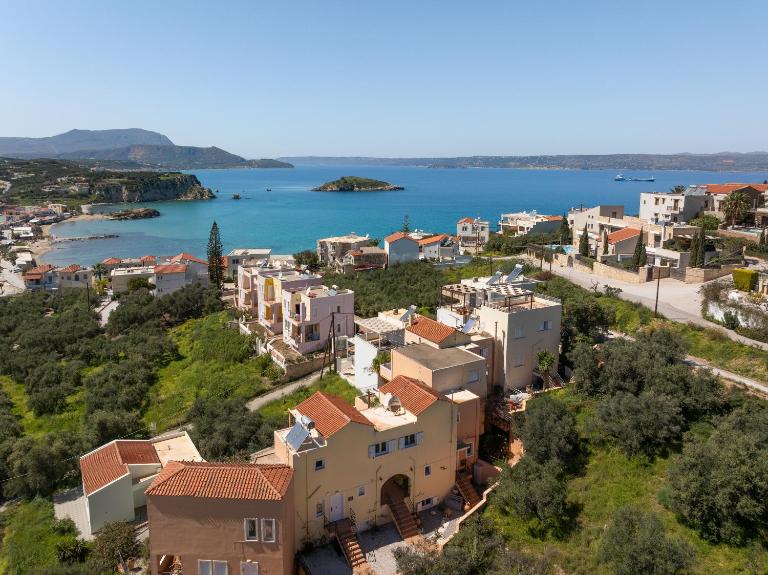 Seaside Luxury Villa 1 Min to Almyrida Beach - B&B Almirida