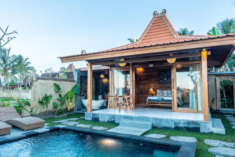 Kubu Tama Villa - B&B Tegalalang