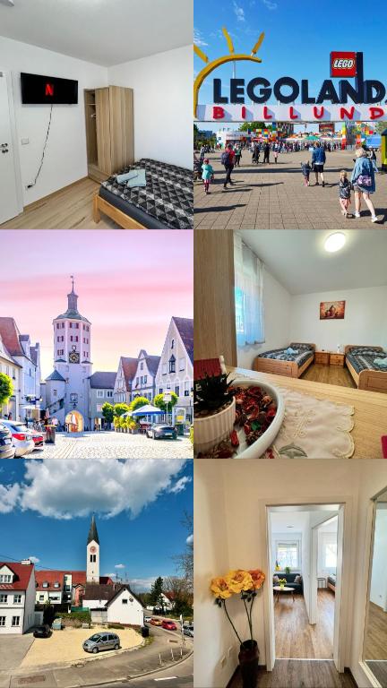 Schlafen an der Donau cozy,zentral 5min Legoland & Stadtmitte, Flussblick , familyfriendly - Ferienwohnung Günzburg