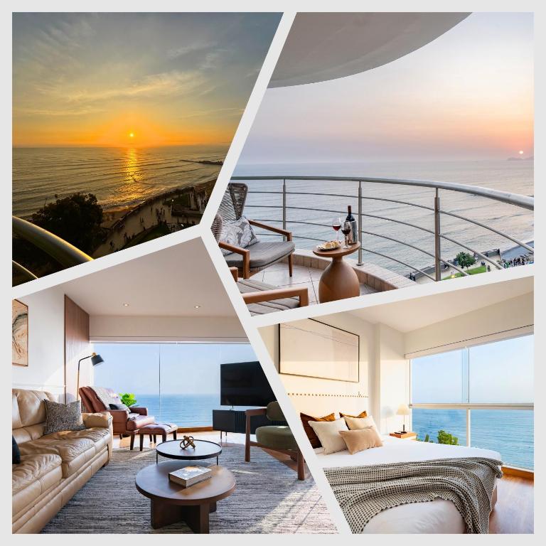 ALU Luxe - Premium Oceanfront Apartments Larcomar - Chambres d'hôtes Lima