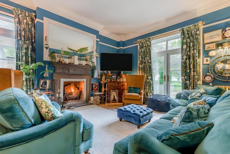Grand Elegant Georgian Villa Wye Valley National Park - Chambres d'hôtes Linton