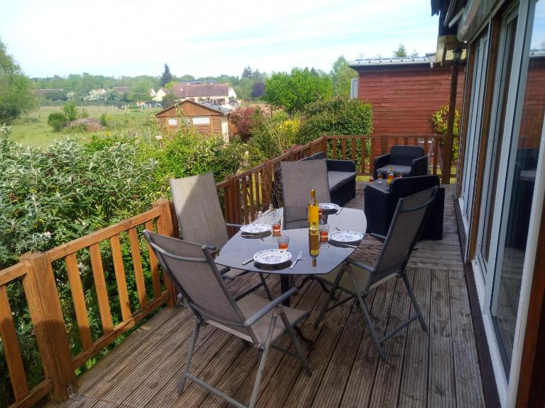 Grand gîte 5 ou 6 pers terrasse idéal familles Sologne - B&B Nouan-le-Fuzelier