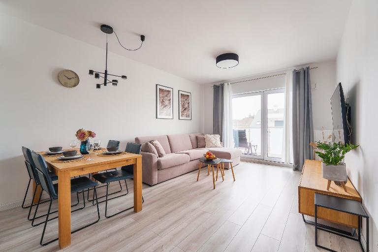 BEACH LOFT - Apartament dwupokojowy 350m od morza ! Parking w cenie - Ferienwohnung Grzybowo
