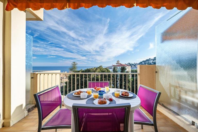 LE FONTANA ROSA- Vue Mer Terrasse Parking inclus - B&B Menton