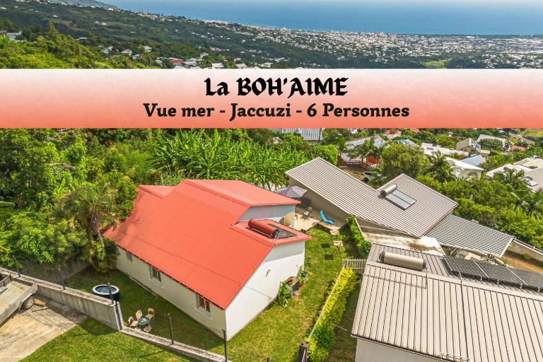 La Boh'aime - Panorama océan et jacuzzi privatif - Ferienwohnung Saint-Denis