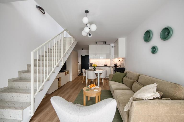 Nadmorska Florina Apartamenty dwupoziomowe z tarasami - B&B Łeba