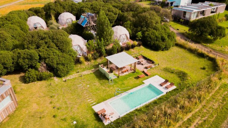Domo 2 - Domos Aiken Chapa Glamping en Zona Cruz del Sur Chapadmalal para 2 PAX - Hola Sur - B&B Mar del Plata