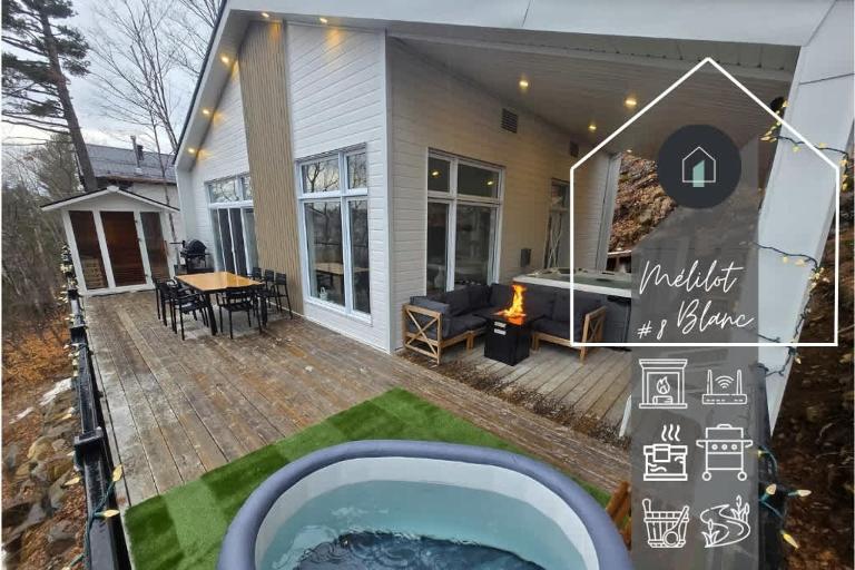 Vue, Nature, SPA & Relaxation au Melilot - B&B Sainte-Béatrix