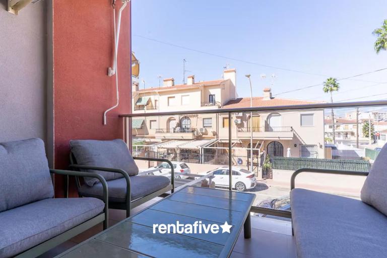 rentafive - Gran Playa - A/C - Balcón - Ferienwohnung Santa Pola