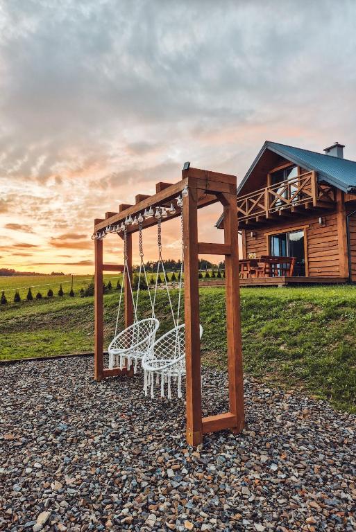 Chata Rajski Widok - B&B Baligród
