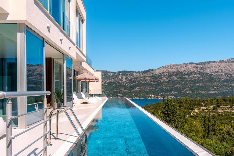 Luxury Villa Morello Korčula 1 with large heated pool, gym & sauna - B&B Curzola