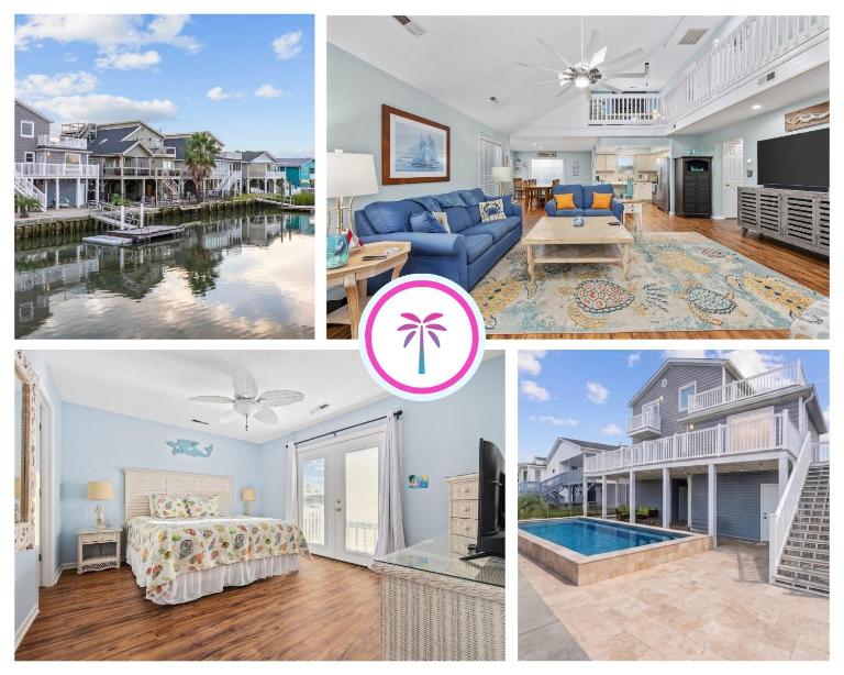 4 BR Waterview Home- Gameroom- Slps 11- 3 King Bds - B&B Myrtle Beach
