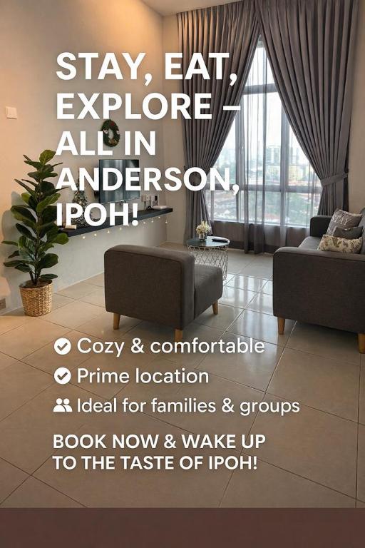 Modern High Floor Suite Mountain & City View - B&B Ipoh
