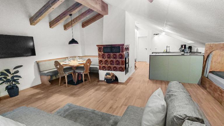 Ferienwohnung Kaminstube Seelekopf - Ferienwohnung Oberstaufen