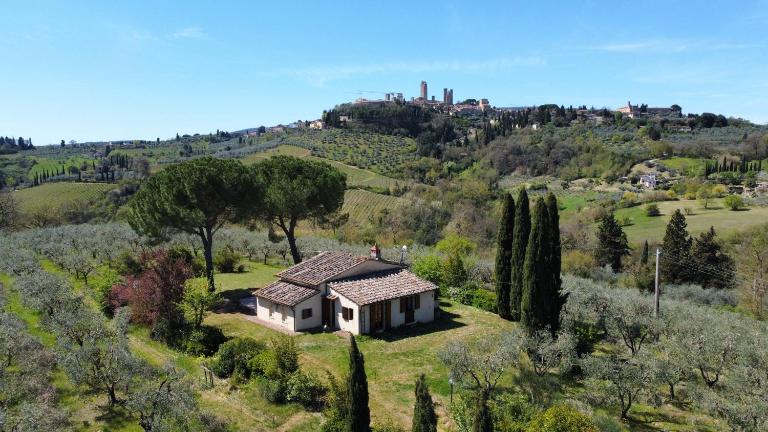 Il Casale della Gazza Ladra - Towers View - Ferienwohnung San Gimignano