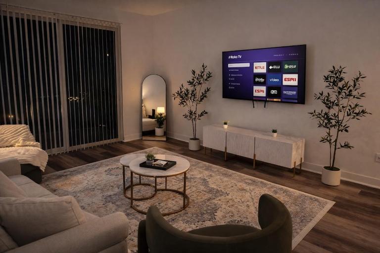 Spacious 2BR Stay Near DT w Fast WiFi & Parking - Bed and Breakfast Indianapolis