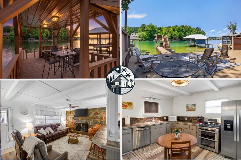 Lakefront Cabin with Private Dock - Chambres d'hôtes Eclectic