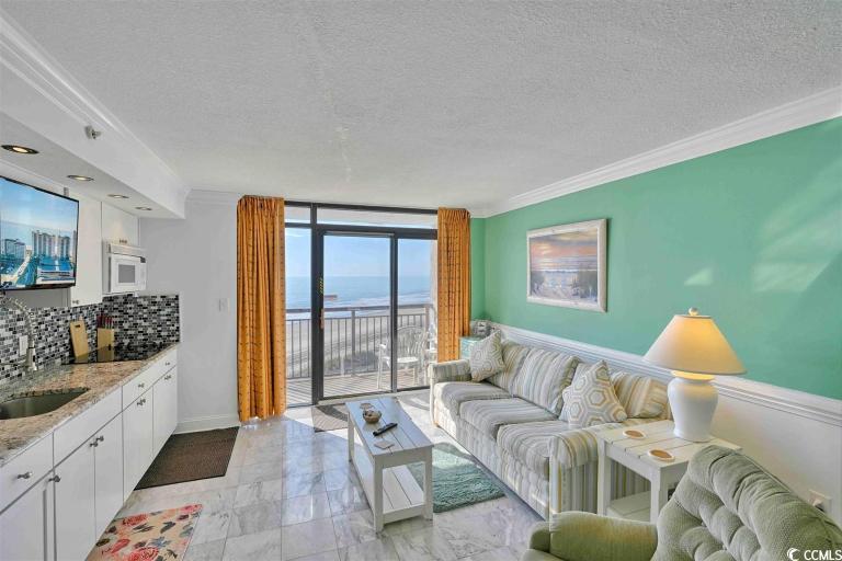 Cozy ocean front condo w Relaxing Pool Cozy King Bed - Ferienwohnung Myrtle Beach
