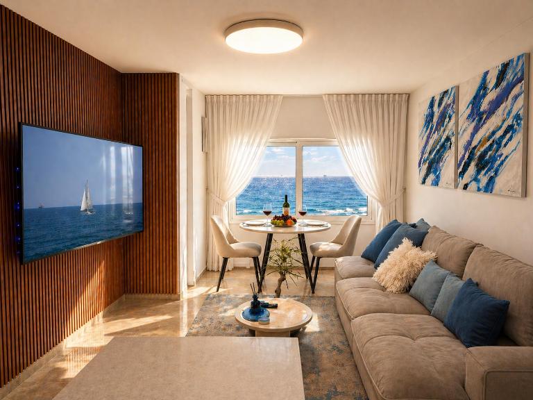 Boutique Seaview Apartment - B&B Qiryat Yam