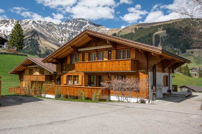 Ferienwohnung Hahnenmoosstrasse - B&B Adelboden