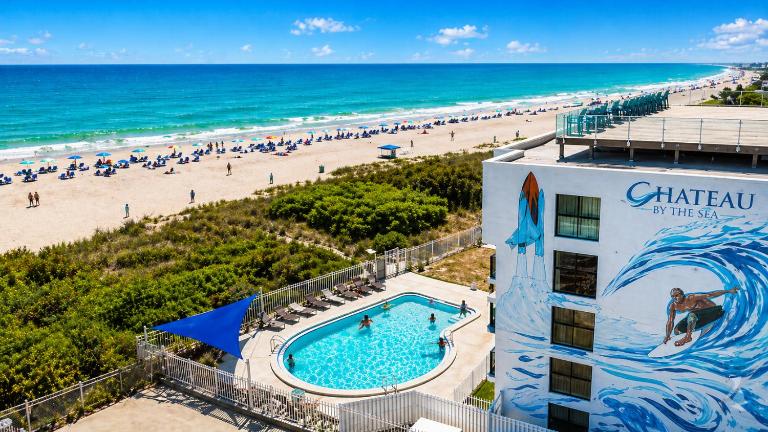 Chateau by the Sea - Cocoa Beach Oceanfront Condos next to the Pier and Port Canaveral - B&B Cocoa Beach